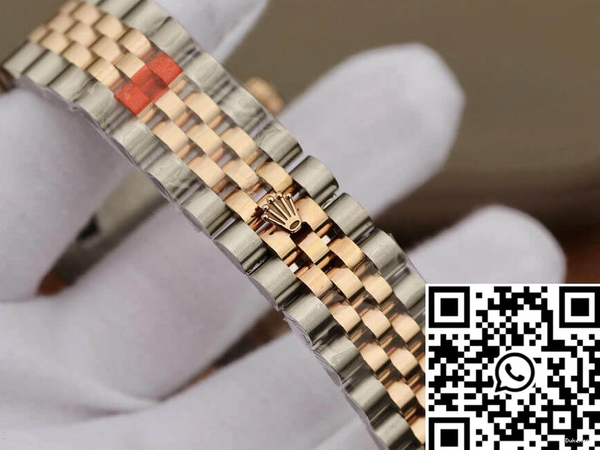 116231 Diamond Datejust Black Factory GM Rolex Dial 1129